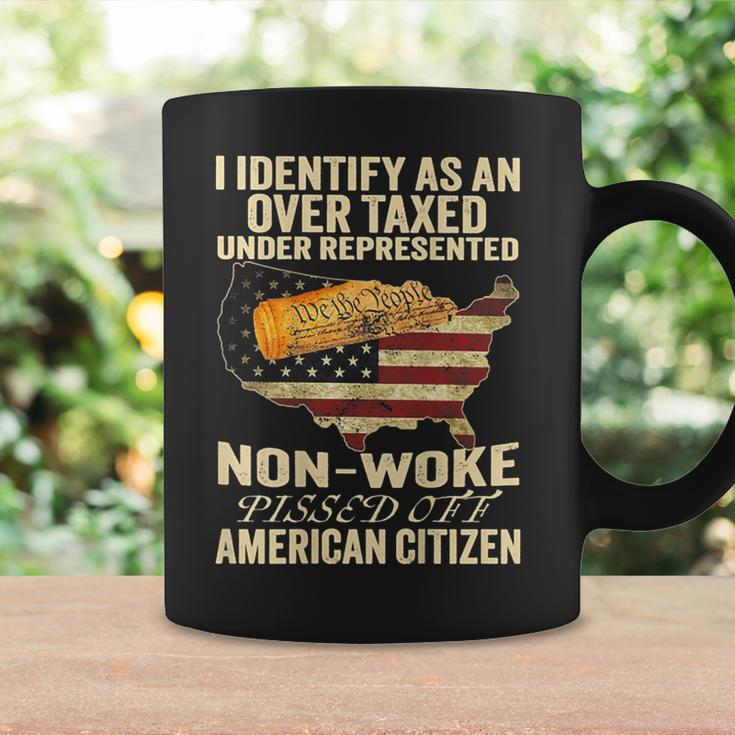 I Identify As An Over Taxed Under On Back Coffee Mug Gifts ideas
