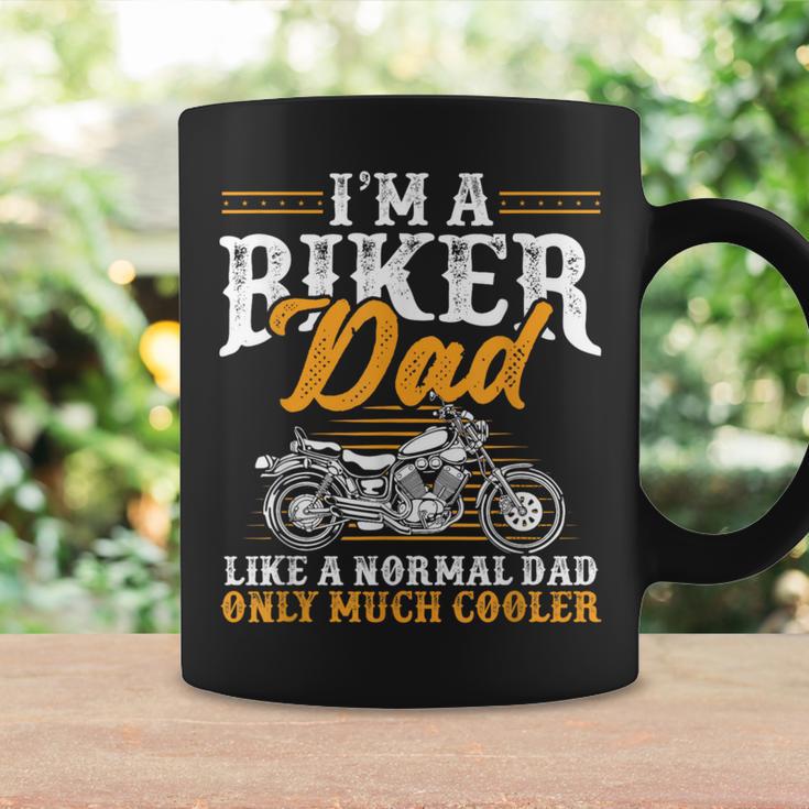 I'm A Biker Dad Motorcycle Rider Dad Father's Day Coffee Mug Gifts ideas