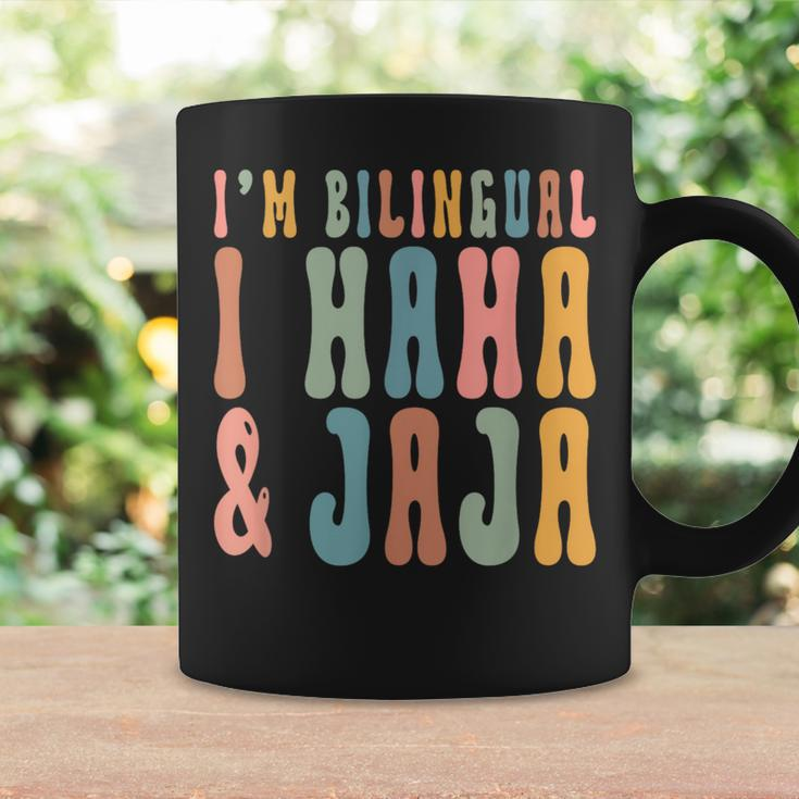 I’M Bilingual I Haha And Jaja Sarcastic Spanish Teacher Coffee Mug Gifts ideas
