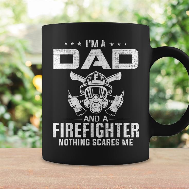 I'm A Dad And Firefighter Father's Day Cool Coffee Mug Gifts ideas