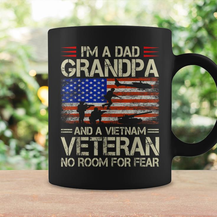 I'm A Dad Grandpa And Vietnam Veteran Us Flag Papa Grandpa Coffee Mug Gifts ideas