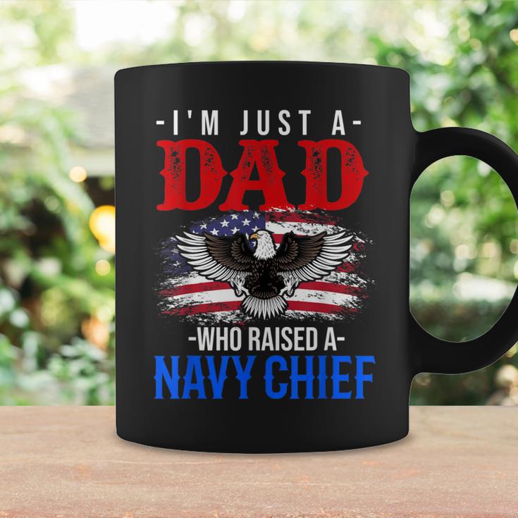 I'm Just A Dad Who Raised A Navy Chief Coffee Mug Gifts ideas