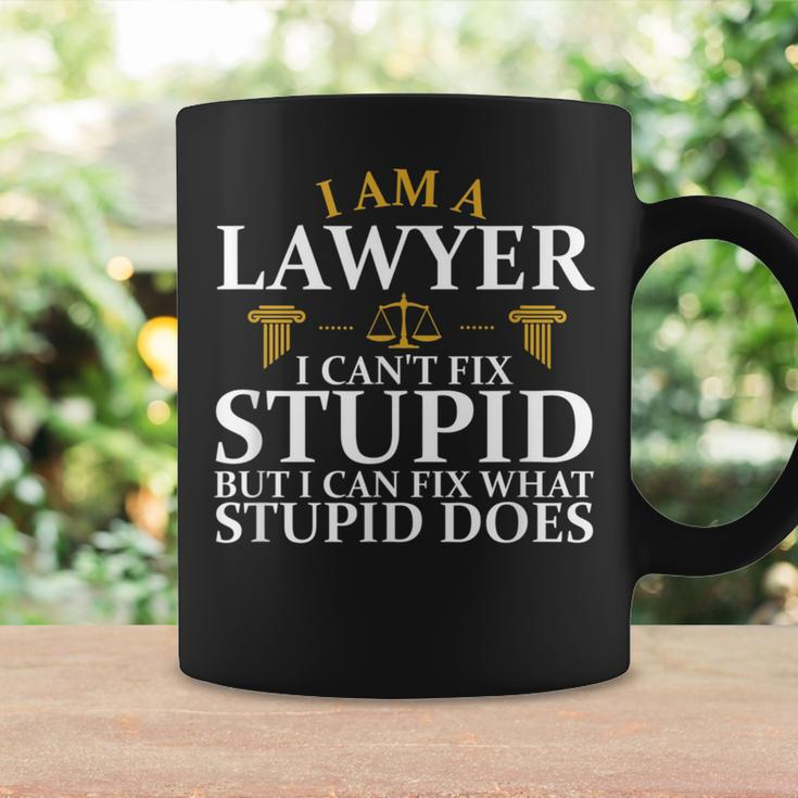 I'm A Lawyer I Can't Fix Stupid Litigator Attorney Law Coffee Mug Gifts ideas