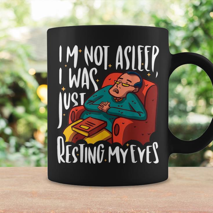 I'm Not Asleep I Was Just Resting My Eyes Fathers Day Coffee Mug Gifts ideas