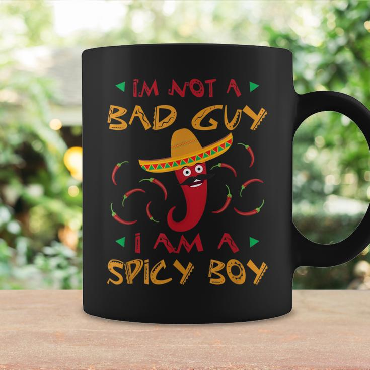 I'm Not A Bad Guy I Am A Spicy Boy Chili Pepper Sombrero Coffee Mug Gifts ideas