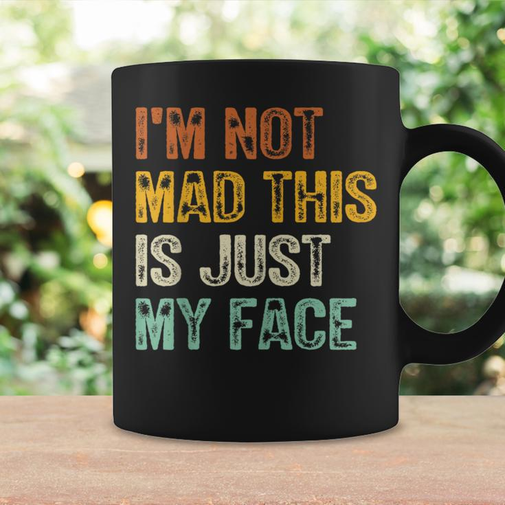I'm Not Mad This Is Just My Face Retro Vintage Coffee Mug Gifts ideas
