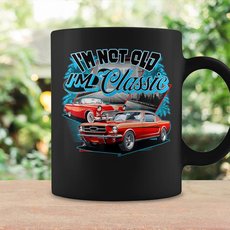 I'm Not Old I'm Classic Car Retro 80S 70S 60S 50S Old People Coffee Mug Gifts ideas