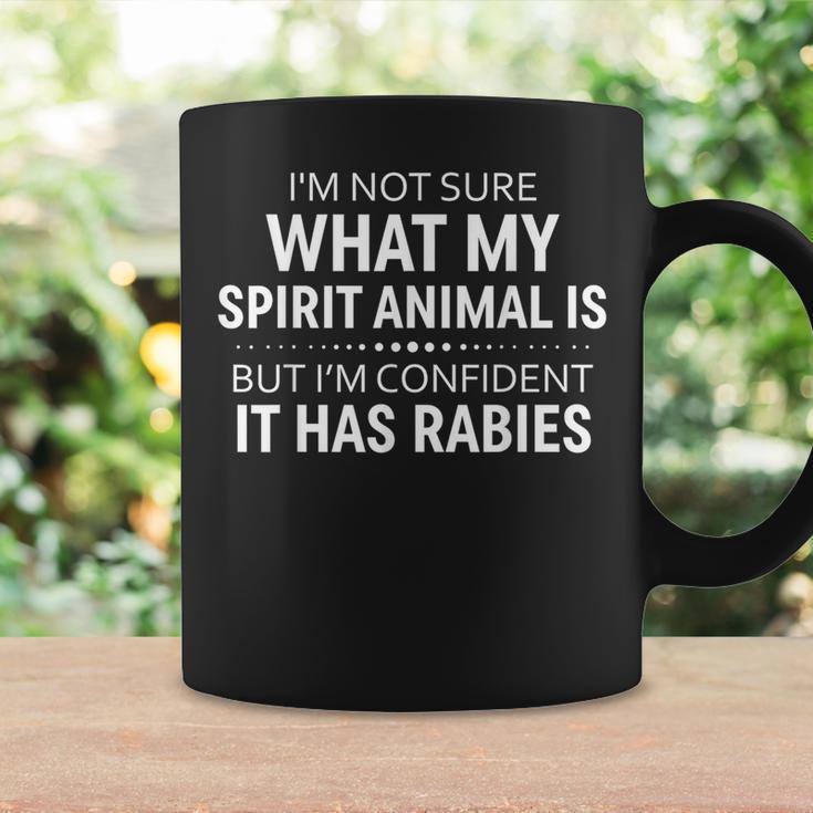 I'm Not Sure What My Spirit Animal Is But I'm Confident It Coffee Mug Gifts ideas
