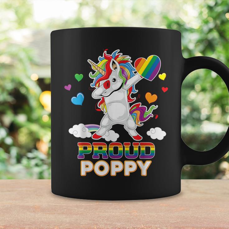 I'm A Proud Lgbt Gay Poppy Pride Dabbing Unicorn Rainbow Les Coffee Mug Gifts ideas