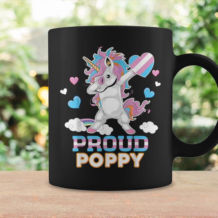 I'm A Proud Transgender Poppy Dabbing Unicorn Lgbt Gay Pride Coffee Mug Gifts ideas