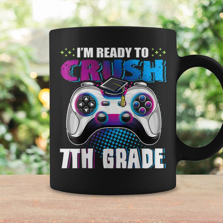 I'm Ready To Crush 7Th Grade Back To School Boy Gamer Girl Coffee Mug Gifts ideas