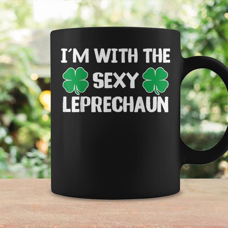 I'm With The Sexy Leprechaun St Patrick's Day Clover Coffee Mug Gifts ideas