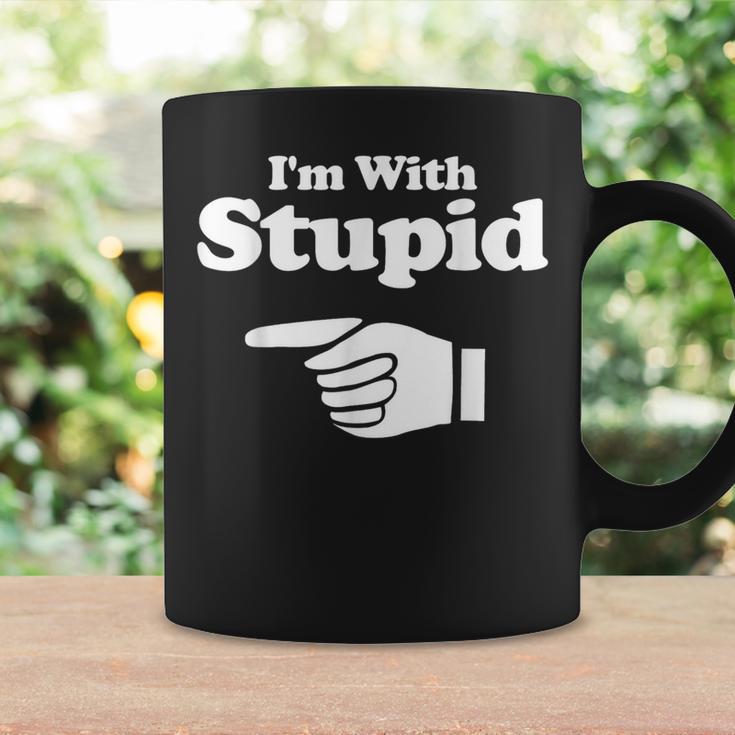 I'm With Stupid Pair Couple Brother Sister Coffee Mug Gifts ideas