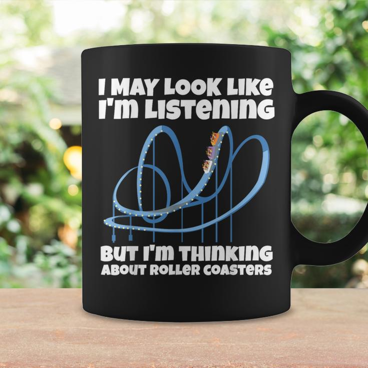 I'm Thinking About Roller Coasters Coffee Mug Gifts ideas