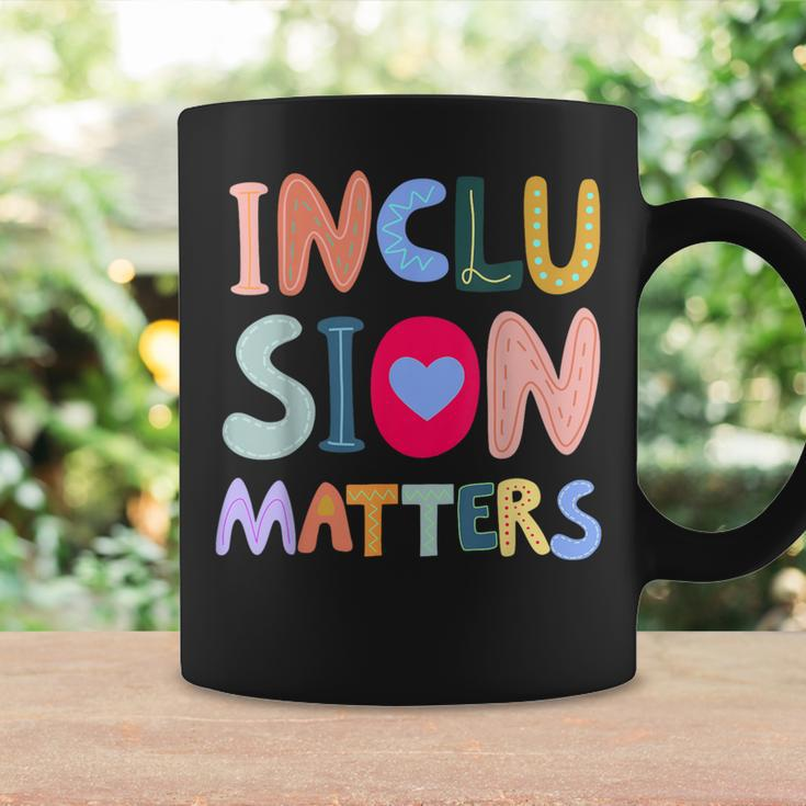 Inclusion Matters Autism Awareness Special Education Teacher Coffee Mug Gifts ideas