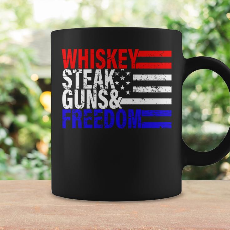 Independence Whiskey Steak Guns & Freedom 4Th July Coffee Mug Gifts ideas