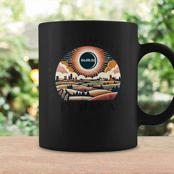 Indiana Eclipse 4 08 24 America Total Solar Eclipse 2024 Coffee Mug Gifts ideas