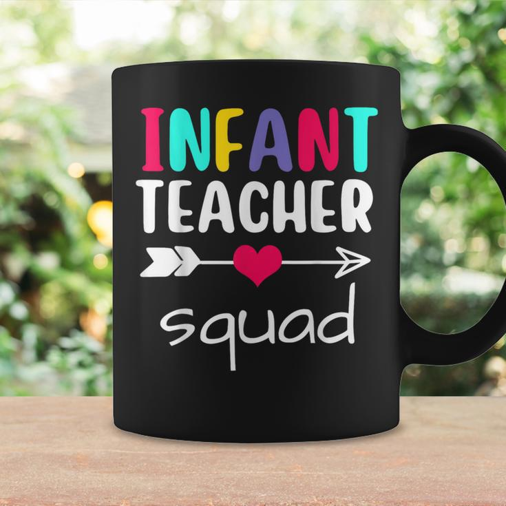 Infant Teacher Squad Matching Back To School First Day Coffee Mug Gifts ideas