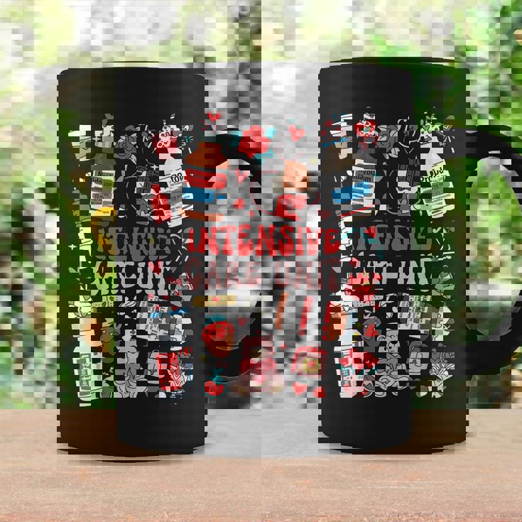 Intensive Care Unit Icu Nurse Happy Valentine's Day Retro Coffee Mug Gifts ideas