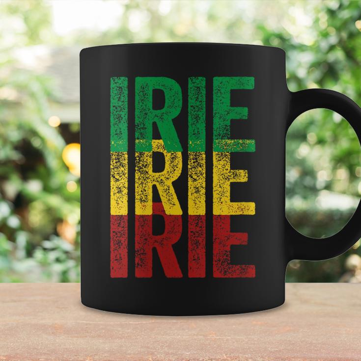 Irie Irie Irie Roots Reggae Jamaica Jamaican Slang Coffee Mug Gifts ideas