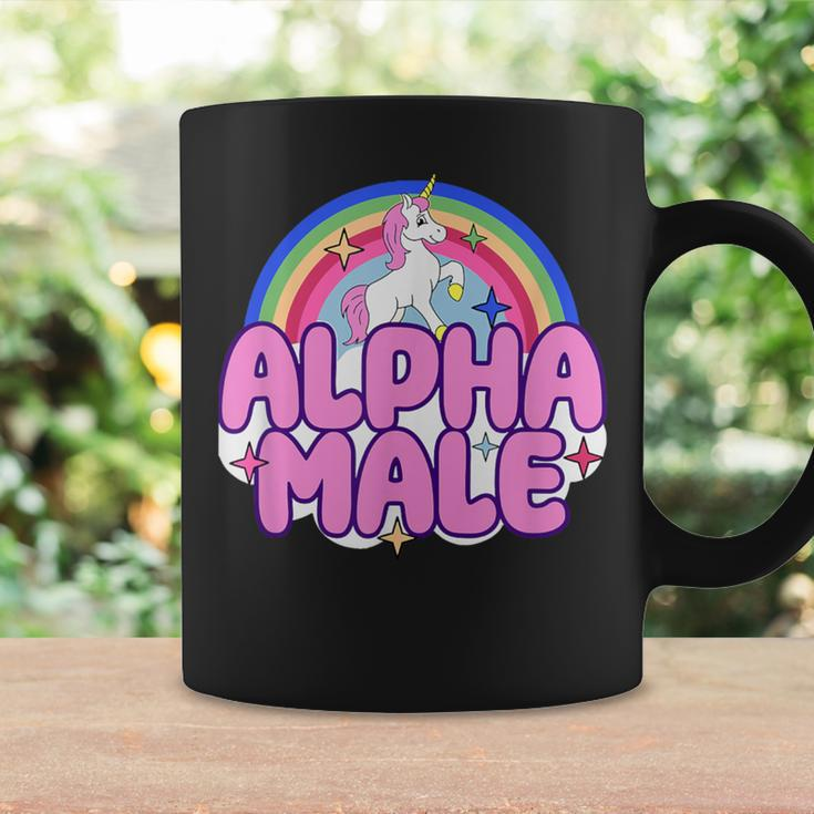 Ironic Alpha Male Unicorn Rainbow For Women Coffee Mug Gifts ideas