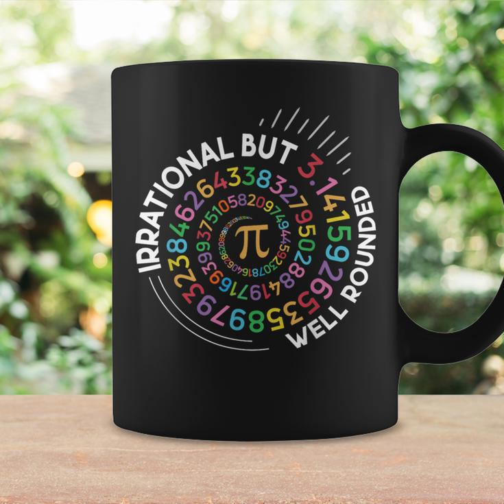 Irrational But Well Rounded Pi Day Math Teacher Student Geek Coffee Mug Gifts ideas
