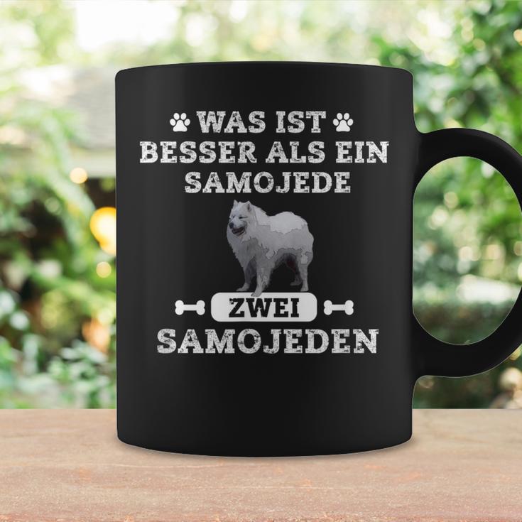 Was Ist Besser Als Ein Samoyed Zwei Samoyed Tassen Geschenkideen