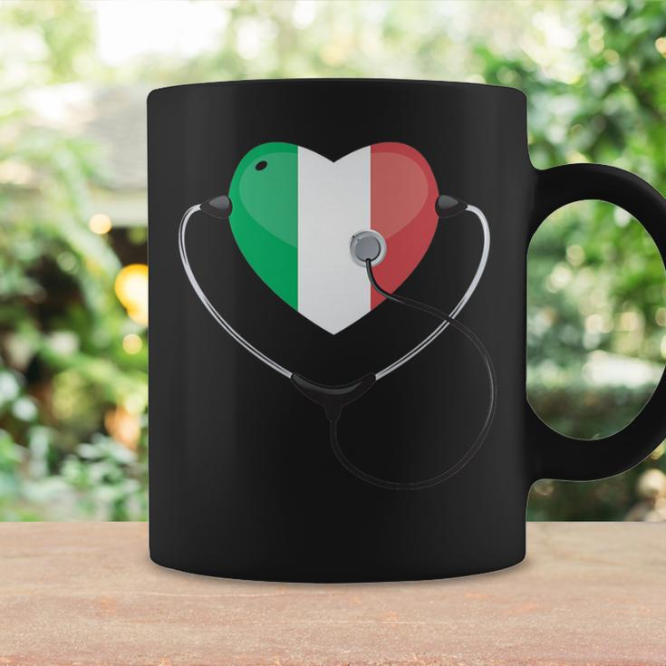 Italian Nurse Doctor National Flag Colors Of Italy Medical Coffee Mug Gifts ideas