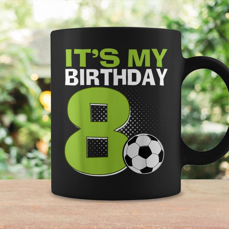 It's My 8Th Birthday Boy Soccer Football 8 Years Old Coffee Mug Gifts ideas