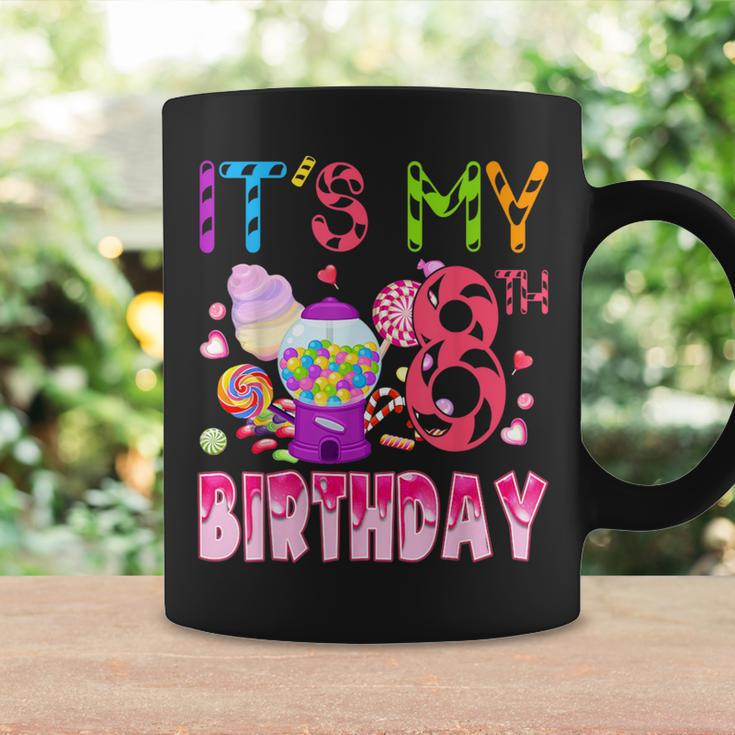 Its My 8Th Birthday Candy Candyland Birthday Girl 8 Year Old Coffee Mug Gifts ideas