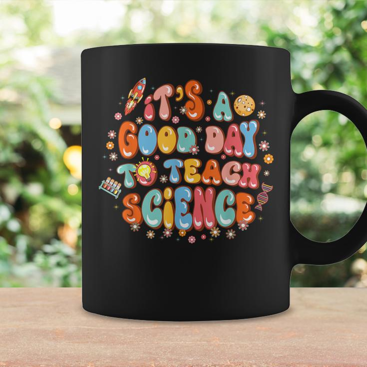 It's A Good Day To Teach Science Teacher Groovy Retro Coffee Mug Gifts ideas