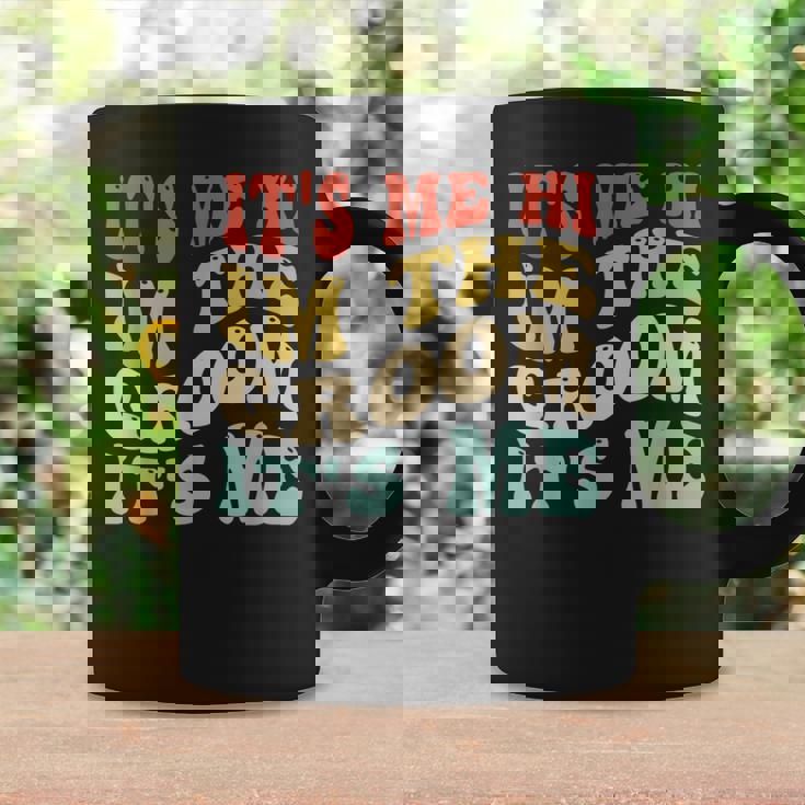 Its Me Hi Im The Groom Its Me Retro Wedding Groom To Be Coffee Mug Gifts ideas