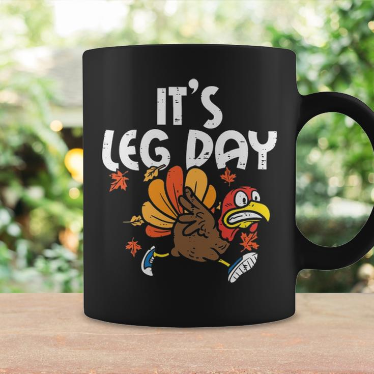 It's Leg Day Turkey Running Thanksgiving Coffee Mug Gifts ideas