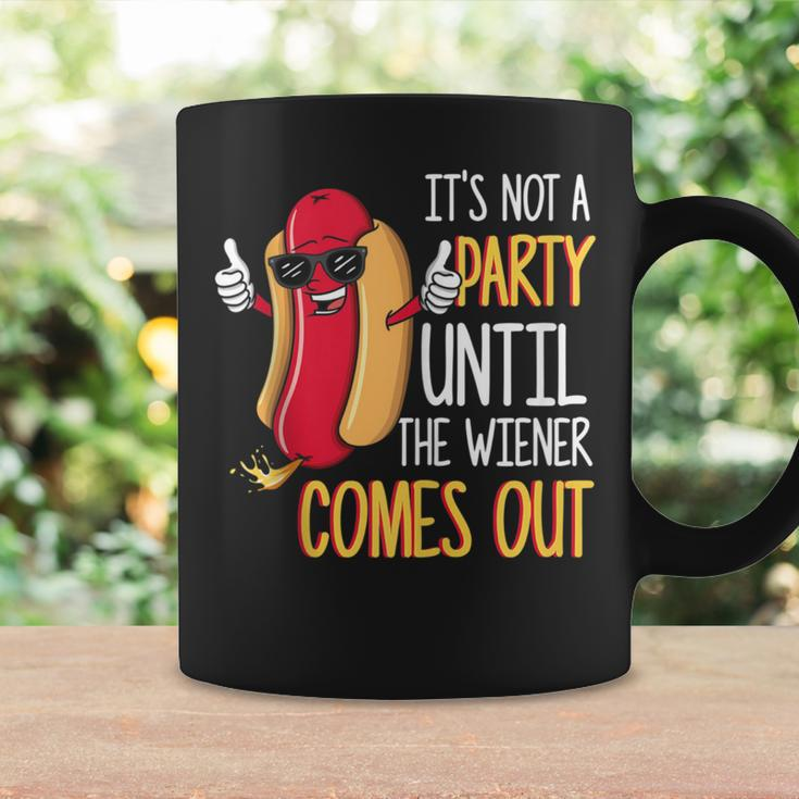 It's Not A Party Until The Wiener Comes Out Hot Dog Coffee Mug Gifts ideas