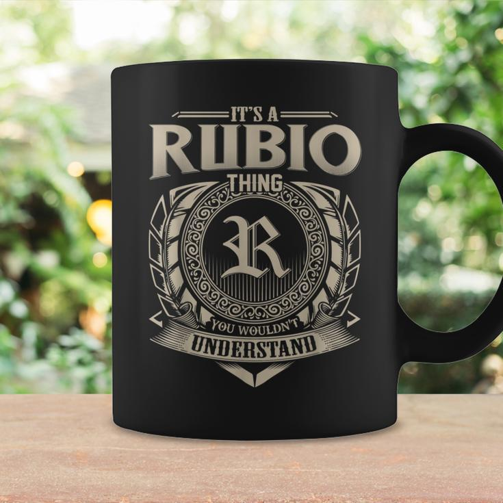 It's A Rubio Thing You Wouldn't Understand Name Vintage Coffee Mug Gifts ideas