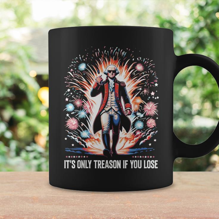 It's Only Treason If You Lose George Washington 4Th July Coffee Mug Gifts ideas
