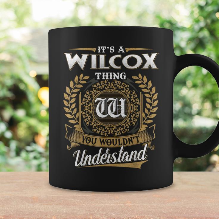It's A Wilcox Thing You Wouldn't Understand Name Classic Coffee Mug Gifts ideas