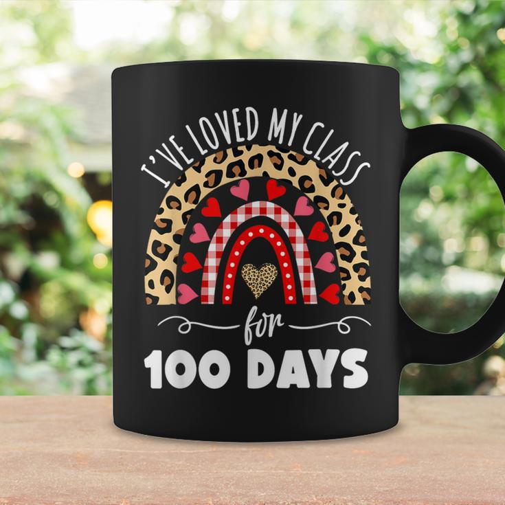 I've Loved My Class For 100 Days Rainbow Valentine Teacher Coffee Mug Gifts ideas