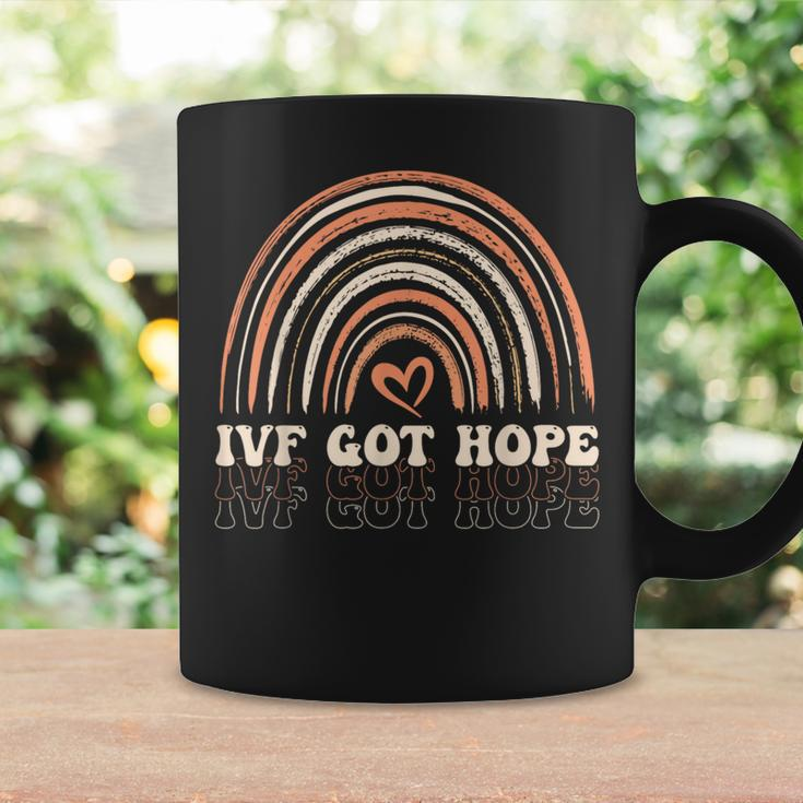 Ivf Got Hope Inspiration Rainbow Ivf Mom Fertility Surrogate Coffee Mug Gifts ideas