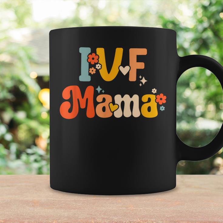 Ivf Mama Groovy Rainbow Ivf Mom Fertility Surrogate Coffee Mug Gifts ideas