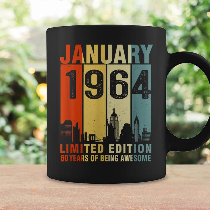 January 1964 60 Years Of Being Awesome Vintage Coffee Mug Gifts ideas