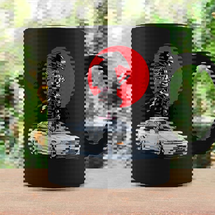 Jdm Skyline R32 Car Tuning Japón Samurai Drift Taza de café Ideas de regalos