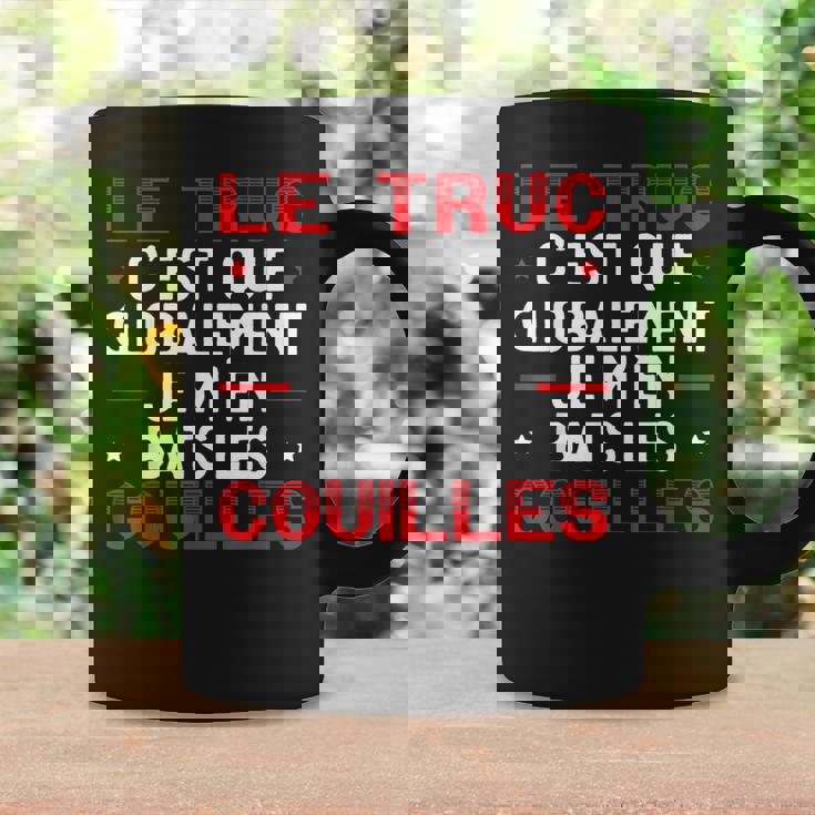 Je M'en Bats Les Cuoilles Cadeau Humoristique Tasse Idées cadeaux