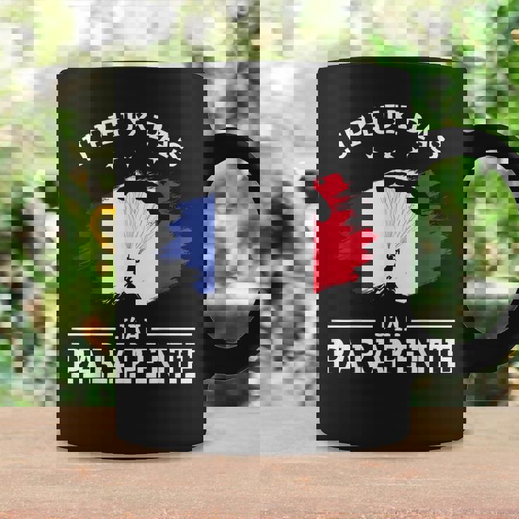 Je Peux Pas J'ai Parapente Parachute Parachutist Parapentist Tasse Idées cadeaux