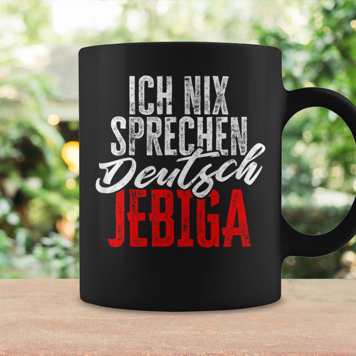 Jebiga Balkan Slogan Ich Nix Speak Deutsch German Langu S Tassen Geschenkideen