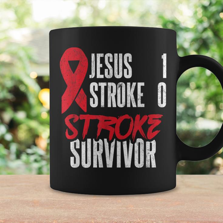 Jesus 1 Stroke 0 Stoke Awareness Stroke Survivor Coffee Mug Gifts ideas