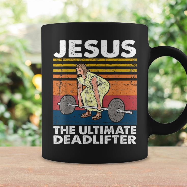 Jesus The Ultimate Deadlifter Fitness Vintage Coffee Mug Gifts ideas
