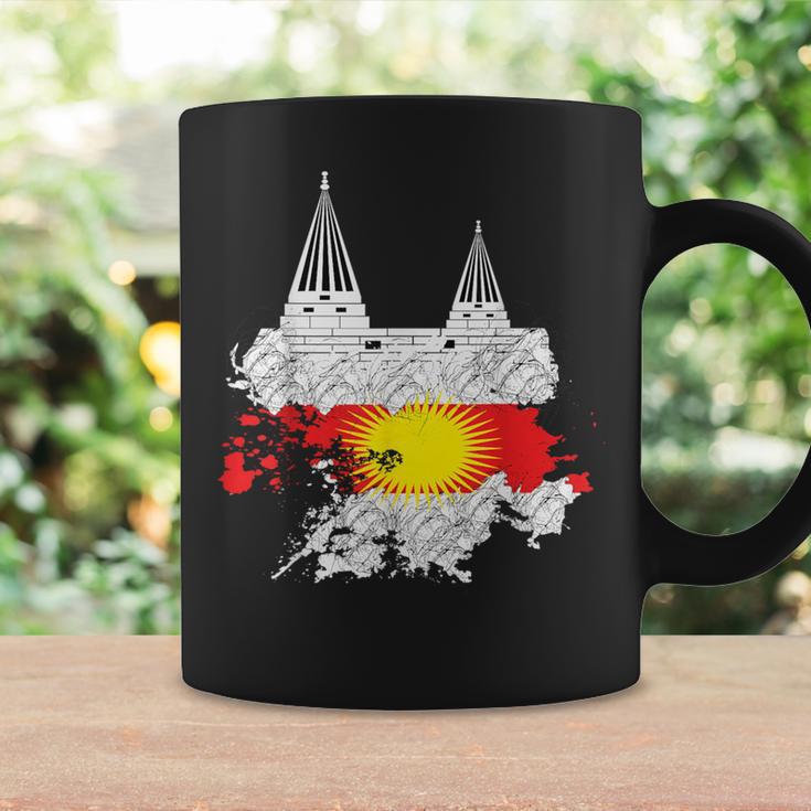 Jezidian Flag Yazidi Jesiden Melek Taus Lalish Ezidxan Tassen Geschenkideen