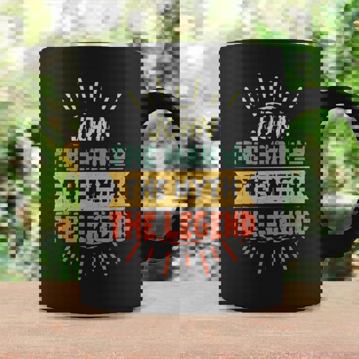John The Man The Myth The Legend Custom Name Coffee Mug Gifts ideas