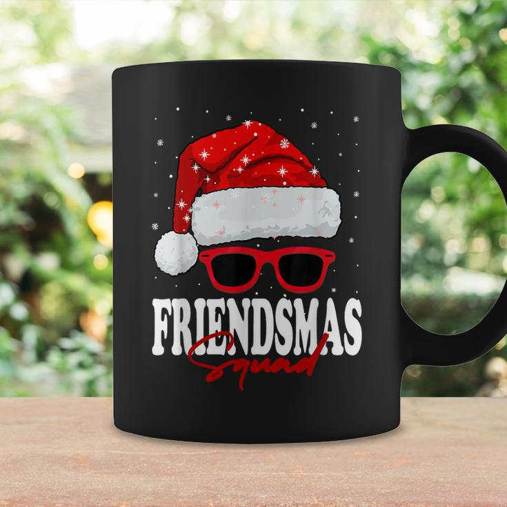 Jolly Friendsmas Squad Christmas Santa Hat Matching Friends Coffee Mug Gifts ideas